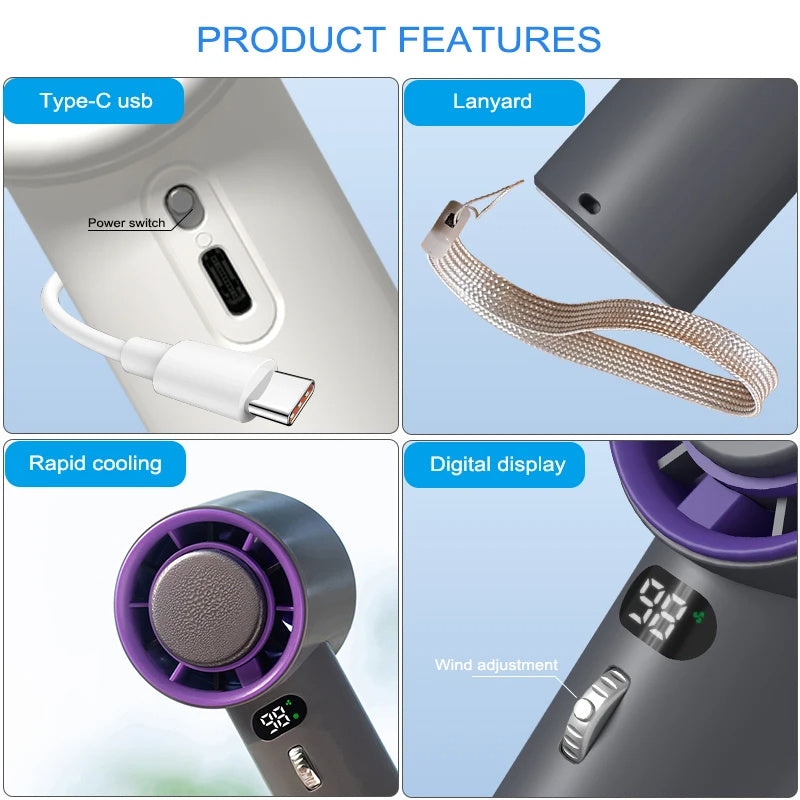 Handheld mini AC